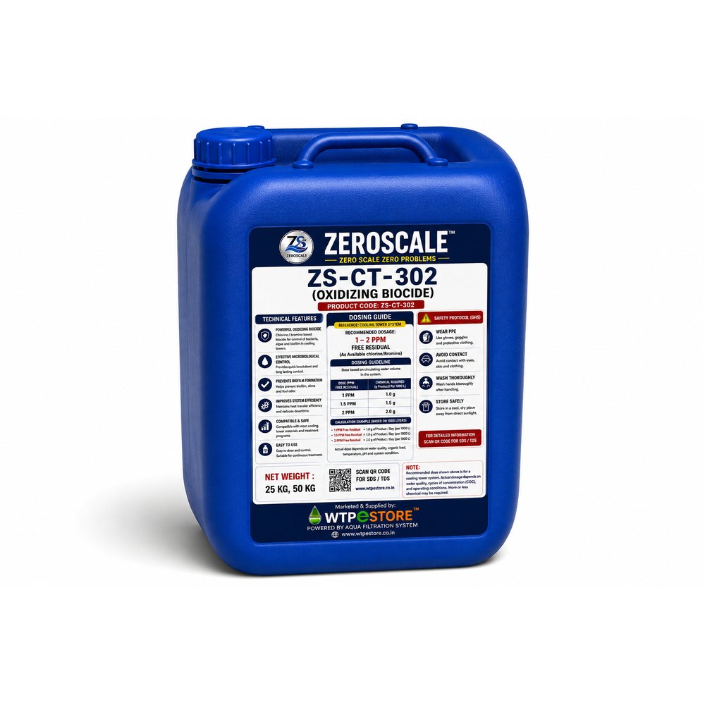 ZeroScale Cooling Tower Oxidising Biocide ZS-CT-302