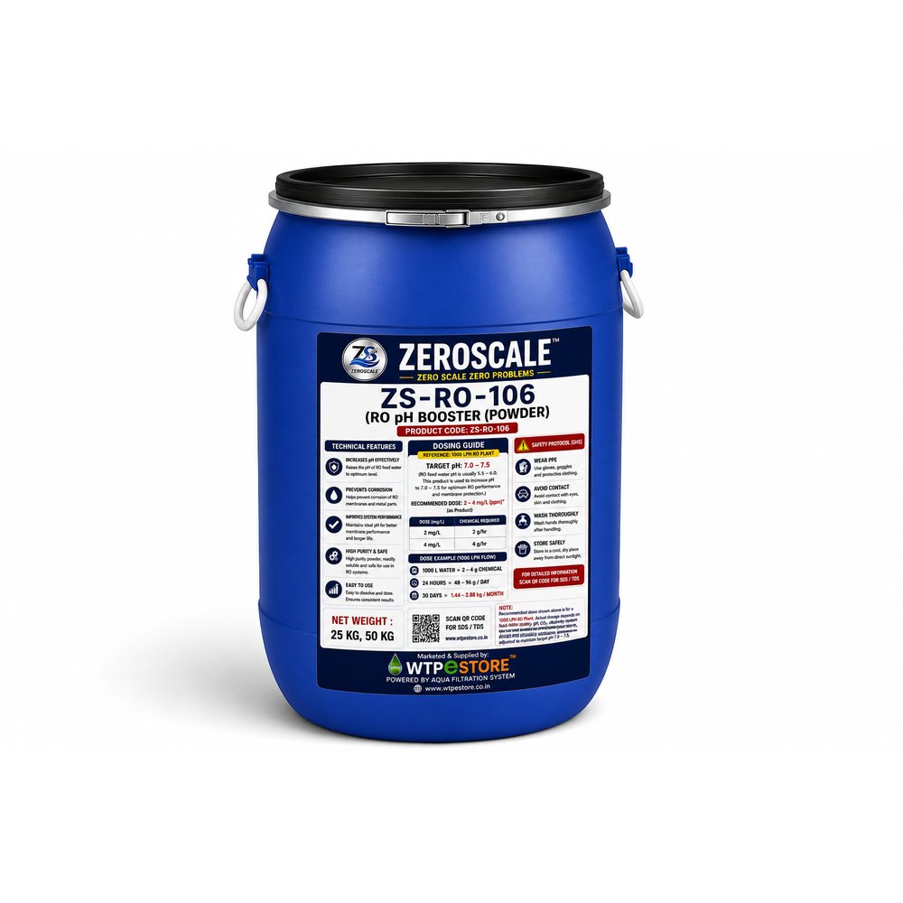 ZeroScale RO pH Booster (Powder) ZS-RO-106